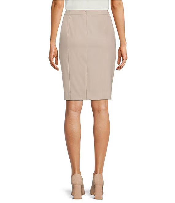 UJALA-High Rise Luxe Stretch Coordinating Pencil Skirt