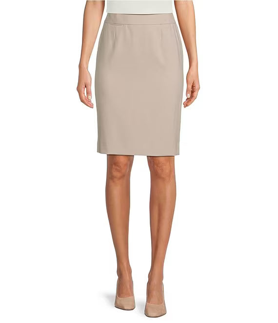 UJALA-High Rise Luxe Stretch Coordinating Pencil Skirt